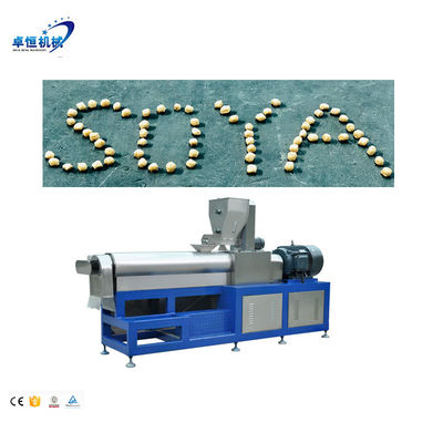 Línea de producción de alimentos texturizados con proteínas, máquina de extrusión para polvo de soja