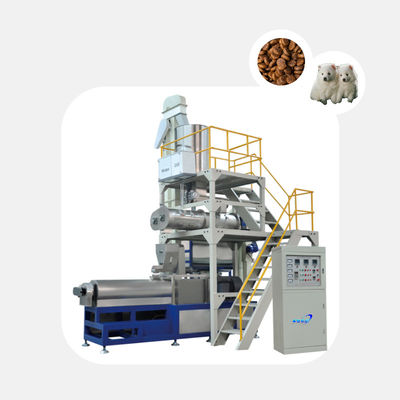 1000 kg/h Capacidad Línea de producción automática versátil de alimentos para perros para soluciones versátiles