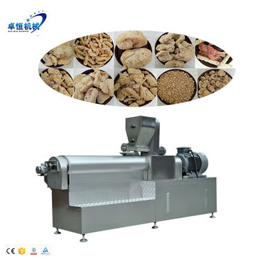 Maquinaria para el procesamiento de barras de proteína de soja de acero inoxidable texturizada para la producción de alimentos