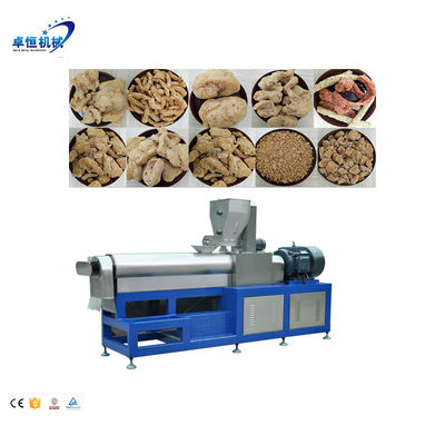 Máquina de extrusión automática multifuncional de producción de alimentos texturizados con proteínas