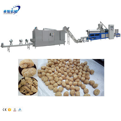 Máquina de extrusión automática multifuncional de producción de alimentos texturizados con proteínas