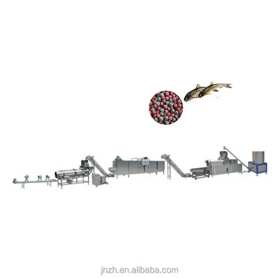 120 kg/h-1000 kg/h Capacidad Línea de producción automática de piensos para peces para la agricultura sostenible