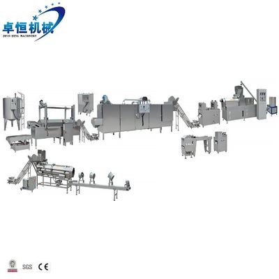 Producción de Maíz Puff Maquina para hacer bocadillos con certificación CE