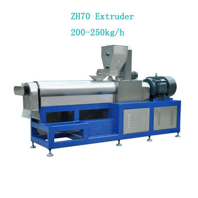 Línea de producción de maíz completo Chips de trigo, copos de polvo, bocadillos de comida, extrusora, máquina de procesamiento
