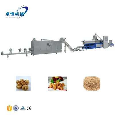 Máquina de elaboración de carne de proteína de soja para la producción de proteínas texturizadas de 120 kg/h