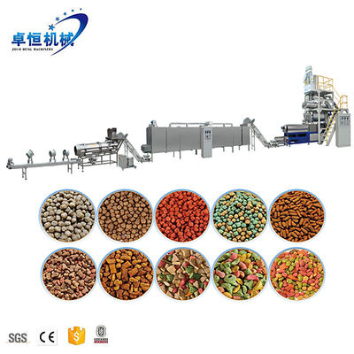 Máquina de fabricación de pellets para alimentos para animales de compañía en alimentos de alta calidad