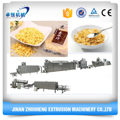 Extrusor de maíz de calidad alimentaria de acero inoxidable y equipado con tubos de calefacción