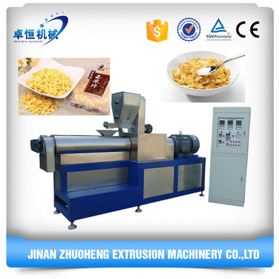 Extrusor de maíz de calidad alimentaria de acero inoxidable y equipado con tubos de calefacción