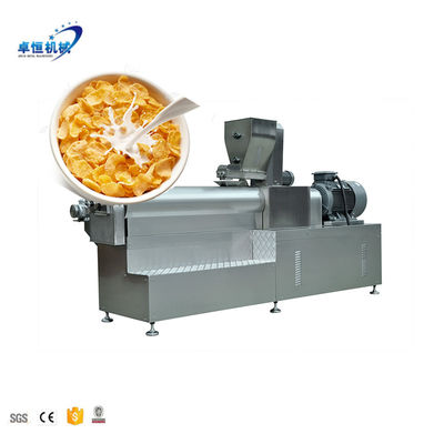 Planta de fabricación de copos de maíz y máquina de extrusión de cereales para el desayuno