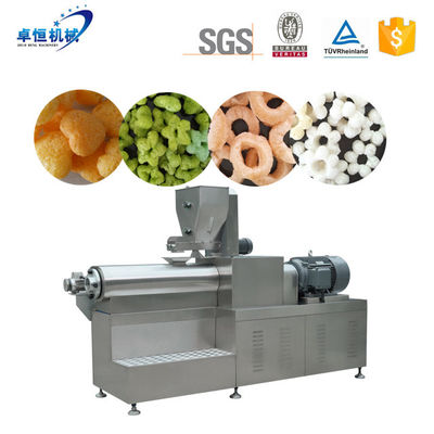 Apoyo en línea después del servicio Máquina para hacer extrusores de bocadillos para alimentos de maíz