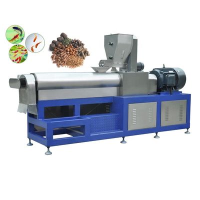 Máquina de extrusión de mezcladora de línea de producción de alimentos para mascotas para alimentos para peces con alto contenido de proteínas en los alimentos