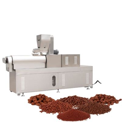 Máquina de extrusión de mezcladora de línea de producción de alimentos para mascotas para alimentos para peces con alto contenido de proteínas en los alimentos