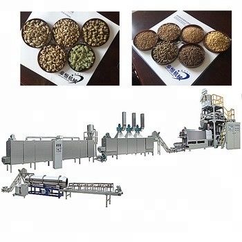 Calentamiento eléctrico Máquina de fabricación de alimentos para mascotas para la producción de alimentos para animales