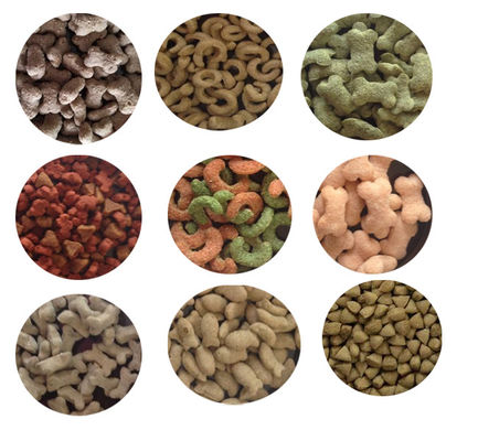 PLC controlado de mascotas de pescado de la máquina de fabricación de alimentos para perros de pescado de gato de la línea de producción de alimentos para mascotas