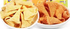380v Full Automatic Frito Bugles Chips Snack Maquina de hacer comida para alimentos a gran escala