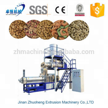 Máquina de procesamiento de extrusores de pellets para alimentos para mascotas de capacidad pequeña y media de acero inoxidable avanzado