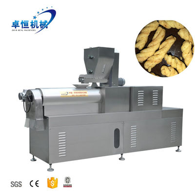 Máquina automática de extrusión de ensalada, chips, palos y bocadillos para la producción de bocadillos