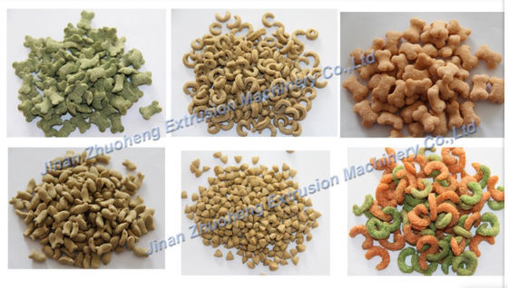 Máquina de extrusión de pellets eléctricos de alimento para peces de Siemens Motor para procesamiento de alimentos húmedos para perros