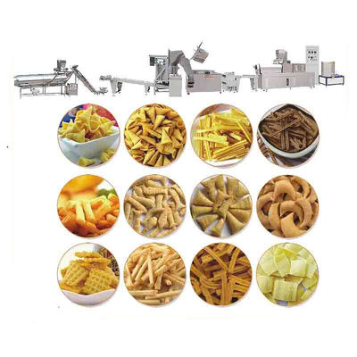 Línea de producción de frites para comida