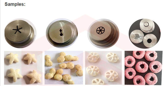 Extrusora de doble tornillo totalmente automática Máquina de procesamiento de arroz de gran productividad