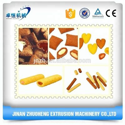 Extrusora de bocadillos con núcleo lleno para máquinas de fabricación de bocadillos Producción 150-5000 kg/h