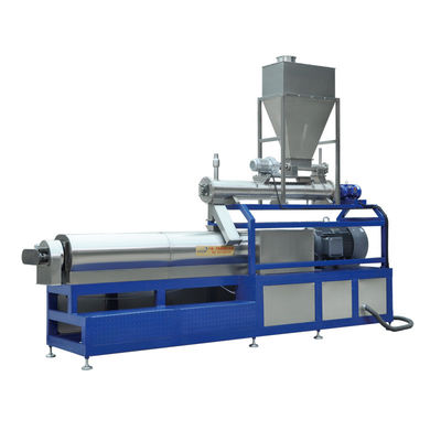 Extrusora automática pequeña de 3000 kg para la producción de bocadillos de harina de maíz