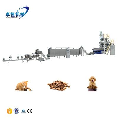 Línea de equipo de producción de procesamiento de pellets para perros para compradores avanzados