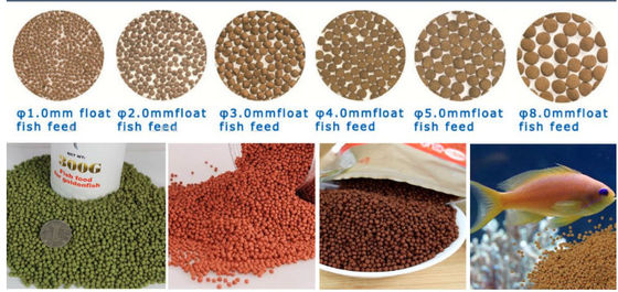 Máquina de fabricación de pellets de alimento para peces de acero inoxidable de grado alimenticio duradero para alimentos para mascotas pequeñas