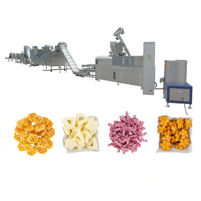 Maquinaria de extrusión de maíz personalizada para la producción de bocadillos de ocio