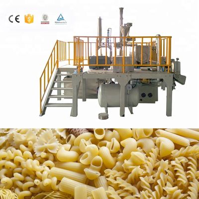 precisión Línea de producción Máquina de pasta macarrones espagueti con extrusora de tornillo único