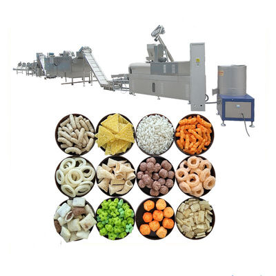 Máquina de procesamiento de alimentos con extrusora de arroz con bomba de ahorro de energía para tiendas de alimentos y bebidas