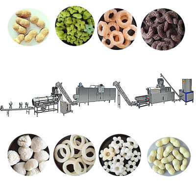 Máquina de procesamiento de alimentos con extrusora de arroz con bomba de ahorro de energía para tiendas de alimentos y bebidas
