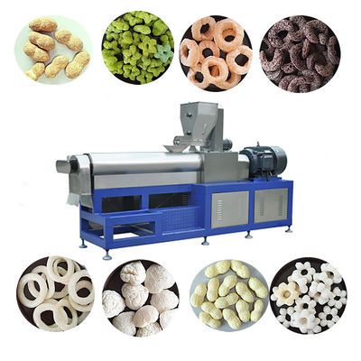 Máquina de extrusión de barras de maíz de alta productividad