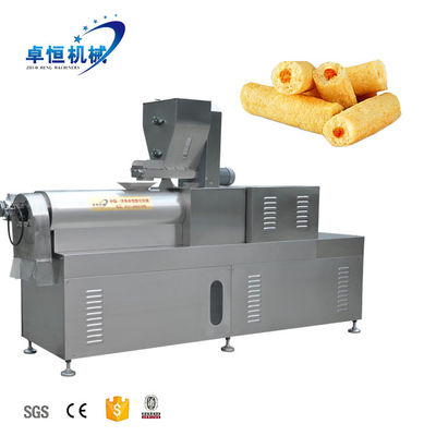 1500 KG harina de maíz extrusión Flex Instant Puff Crunch Cereal Snacks Línea de producción de alimentos