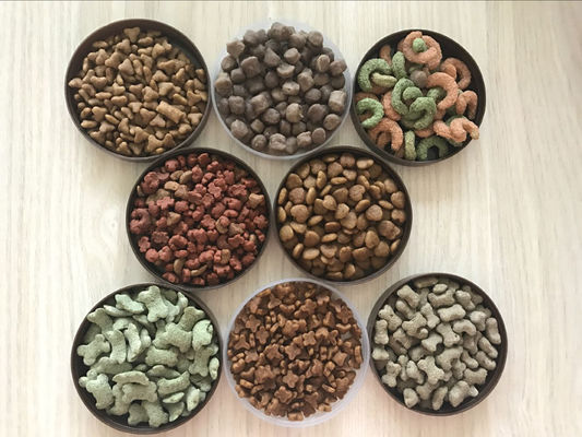 Extrusora de producción de alimentos para mascotas con fácil operación y textura de tornillo doble de gran capacidad