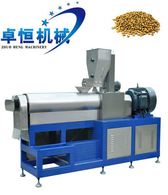 Línea de procesamiento de la máquina de extrusión de alimentos para mascotas Siemens Motor para la producción de gran capacidad