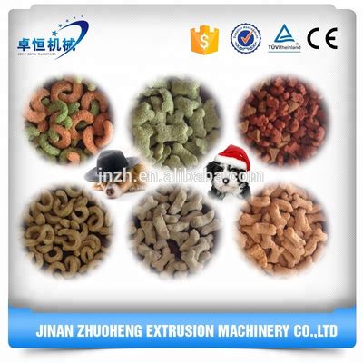 Máquinas de procesamiento de extrusores de producción de alimentos para mascotas de acero inoxidable totalmente automáticas de gran capacidad