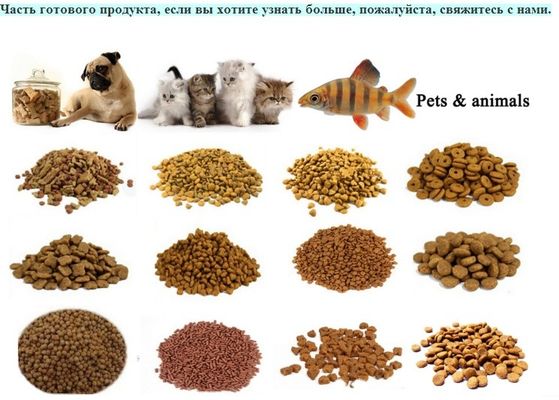 Línea de procesamiento de pellets para alimentos para animales de compañía con máquina personalizable en alimentos