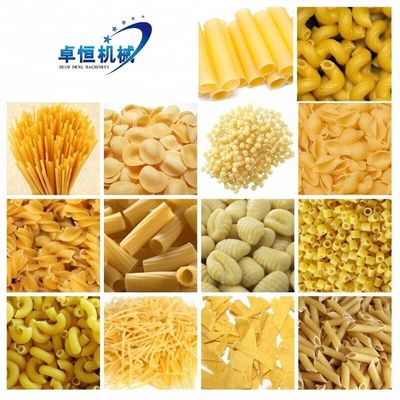 Producción personalizada de fideos con máquina de hacer pasta de macarrones industriales multifunción