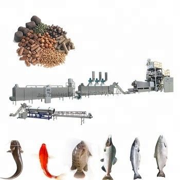 Maquinaria para la fabricación de alimentos para animales de compañía para peces de compañía