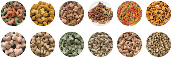 Línea de producción de extrusores automáticos de acero inoxidable de alta capacidad para alimentos para perros y mascotas