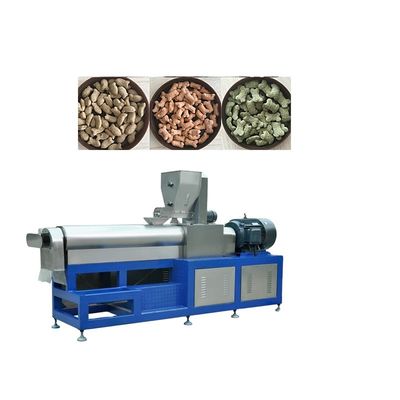 Material de acero inoxidable Extrusor automático de alimentos para mascotas para la producción de alimentos secos para perros