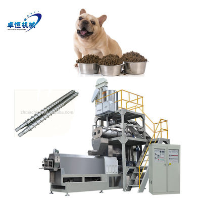 Zhuoheng alimentos para mascotas flotante de la máquina de pellets de alimento para peces en condiciones con el inversor Delta
