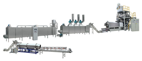 Línea de producción de granjas pequeñas que utiliza equipos de alimentación para perros y mascotas de alimentos secos multifuncionales
