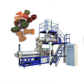 Siemens Motor Máquina automática completa para hacer pellets de comida para perros para la demanda de bebidas alimenticias