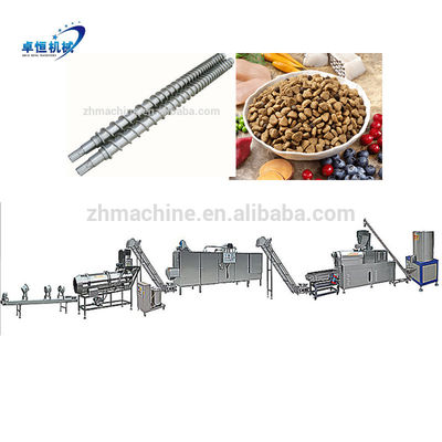 Siemens Motor Máquina automática completa para hacer pellets de comida para perros para la demanda de bebidas alimenticias