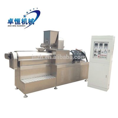 Máquina flotante para pellets de alimento para peces para el procesamiento de extrusión de doble tornillo Tipo y salida