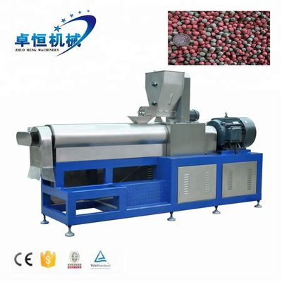 Máquina flotante para pellets de alimento para peces para el procesamiento de extrusión de doble tornillo Tipo y salida