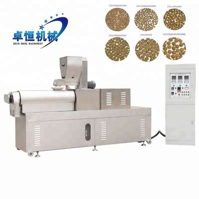 Máquina flotante para pellets de alimento para peces para el procesamiento de extrusión de doble tornillo Tipo y salida