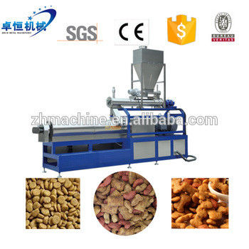 Máquina eléctrica de galletas para perros para la producción de alimentos para mascotas de acero inoxidable de 1500 kg de capacidad